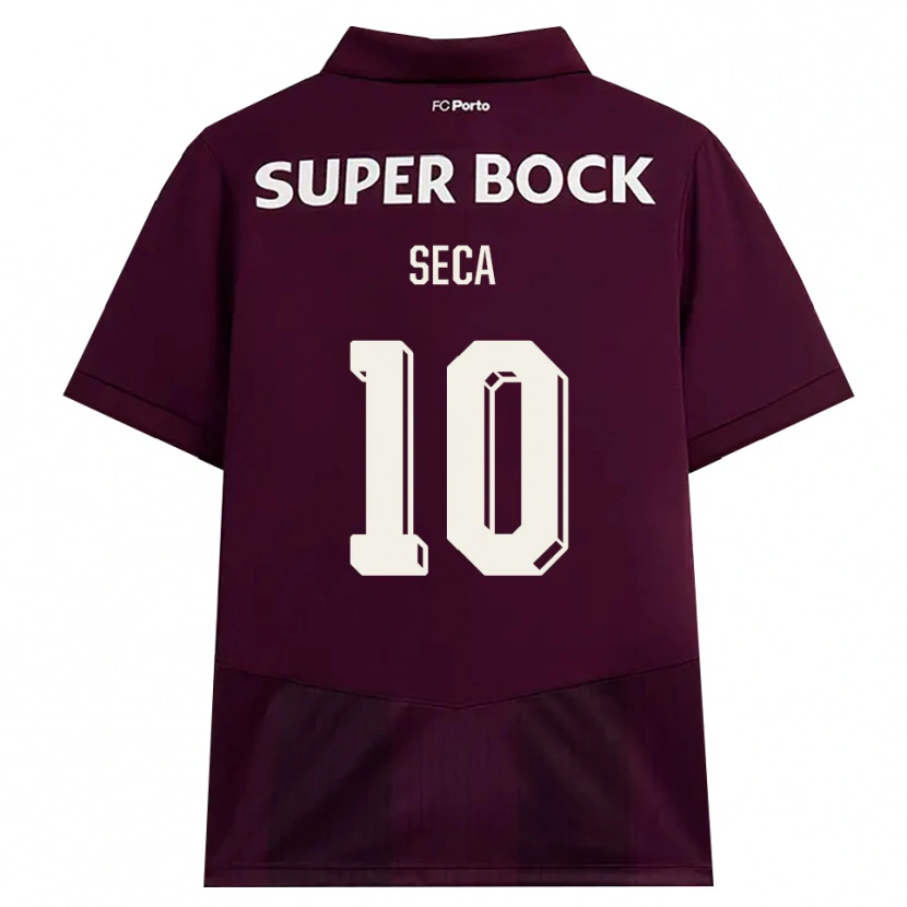 Danxen Herren Rodrigo Seca #10 Burgund Weiß Auswärtstrikot Trikot 2026/27 T-Shirt Österreich