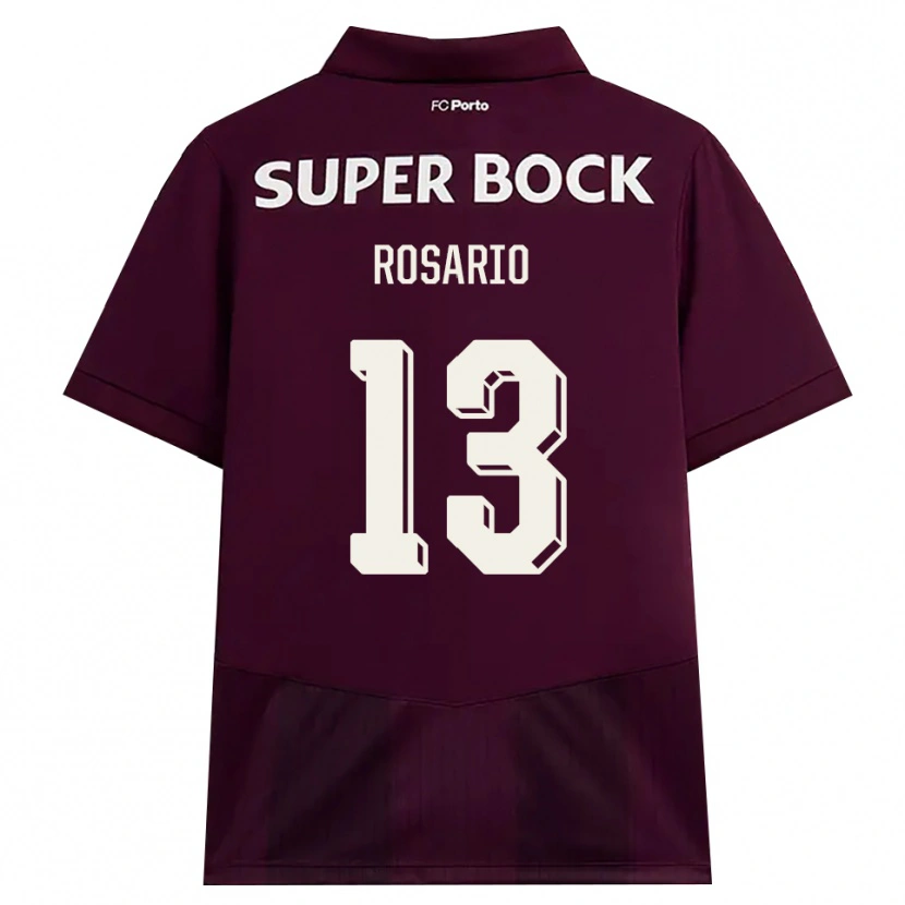 Danxen Herren Pablo Rosario #13 Burgund Weiß Auswärtstrikot Trikot 2026/27 T-Shirt Österreich