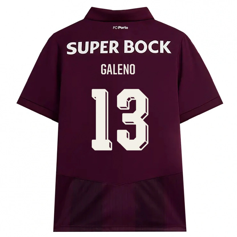 Danxen Herren Galeno #13 Burgund Weiß Auswärtstrikot Trikot 2026/27 T-Shirt Österreich