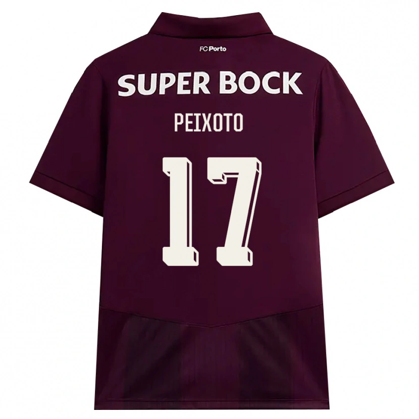 Danxen Herren Tomás Peixoto #17 Burgund Weiß Auswärtstrikot Trikot 2026/27 T-Shirt Österreich