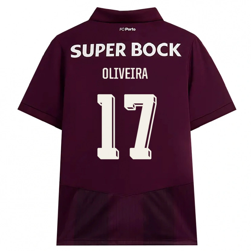 Danxen Herren Rodrigo Oliveira #17 Burgund Weiß Auswärtstrikot Trikot 2026/27 T-Shirt Österreich