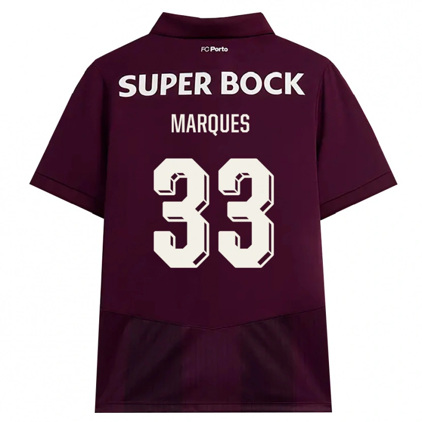 Danxen Herren Bárbara Marques #33 Burgund Weiß Auswärtstrikot Trikot 2026/27 T-Shirt Österreich