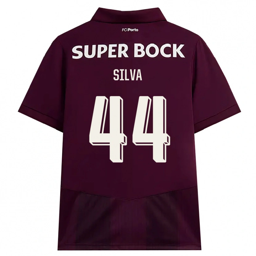 Danxen Herren Felipe Silva #44 Burgund Weiß Auswärtstrikot Trikot 2026/27 T-Shirt Österreich