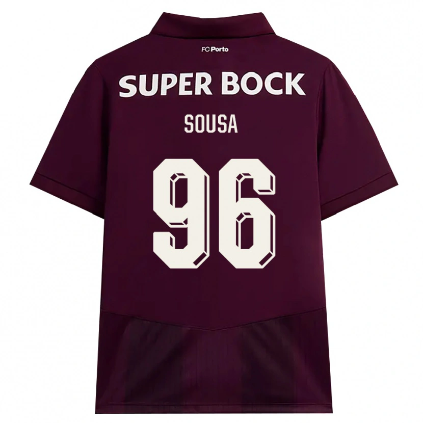 Danxen Herren Filipe Sousa #96 Burgund Weiß Auswärtstrikot Trikot 2026/27 T-Shirt Österreich