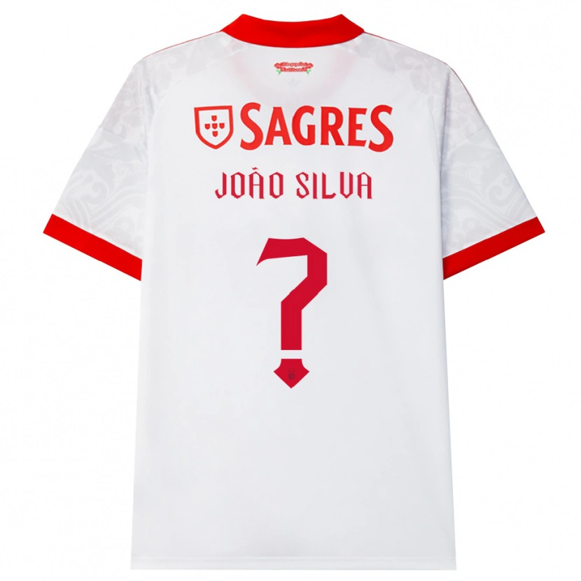 Danxen Herren João Silva #0 Weiß Rot Gelb Auswärtstrikot Trikot 2026/27 T-Shirt Österreich