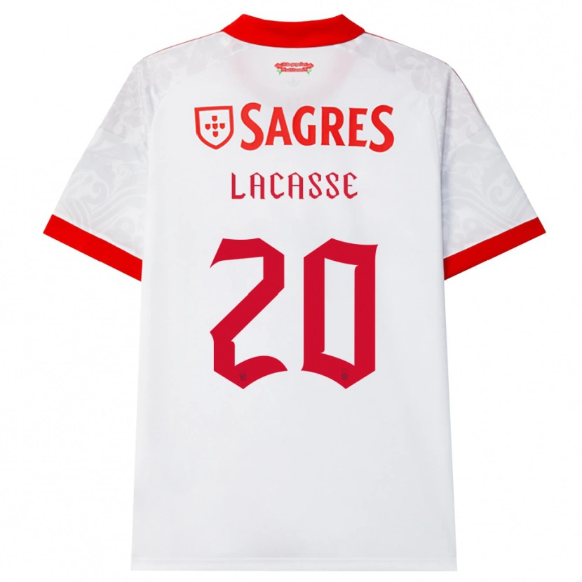 Danxen Herren Cloe Lacasse #20 Weiß Rot Gelb Auswärtstrikot Trikot 2026/27 T-Shirt Österreich