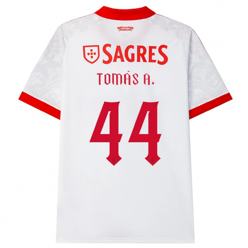 Danxen Herren Tomás Araújo #44 Weiß Rot Gelb Auswärtstrikot Trikot 2026/27 T-Shirt Österreich