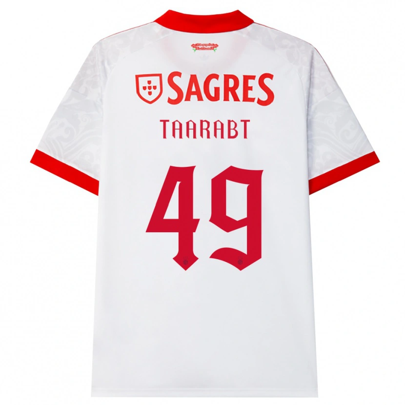 Danxen Herren Adel Taarabt #49 Weiß Rot Gelb Auswärtstrikot Trikot 2026/27 T-Shirt Österreich
