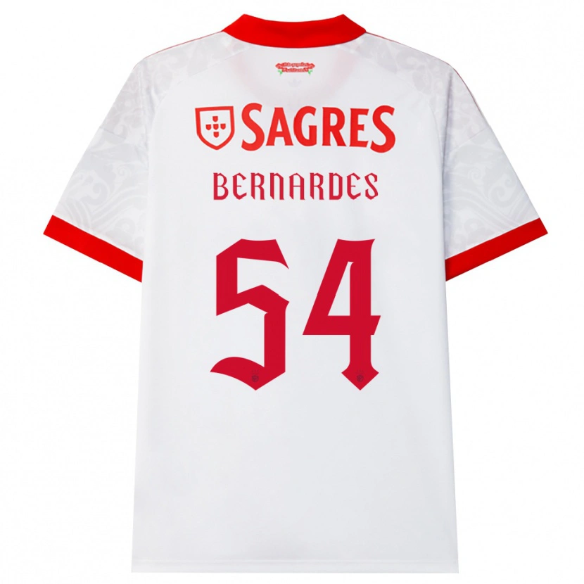 Danxen Herren Francisco Bernardes De Freitas Neto #54 Weiß Rot Gelb Auswärtstrikot Trikot 2026/27 T-Shirt Österreich