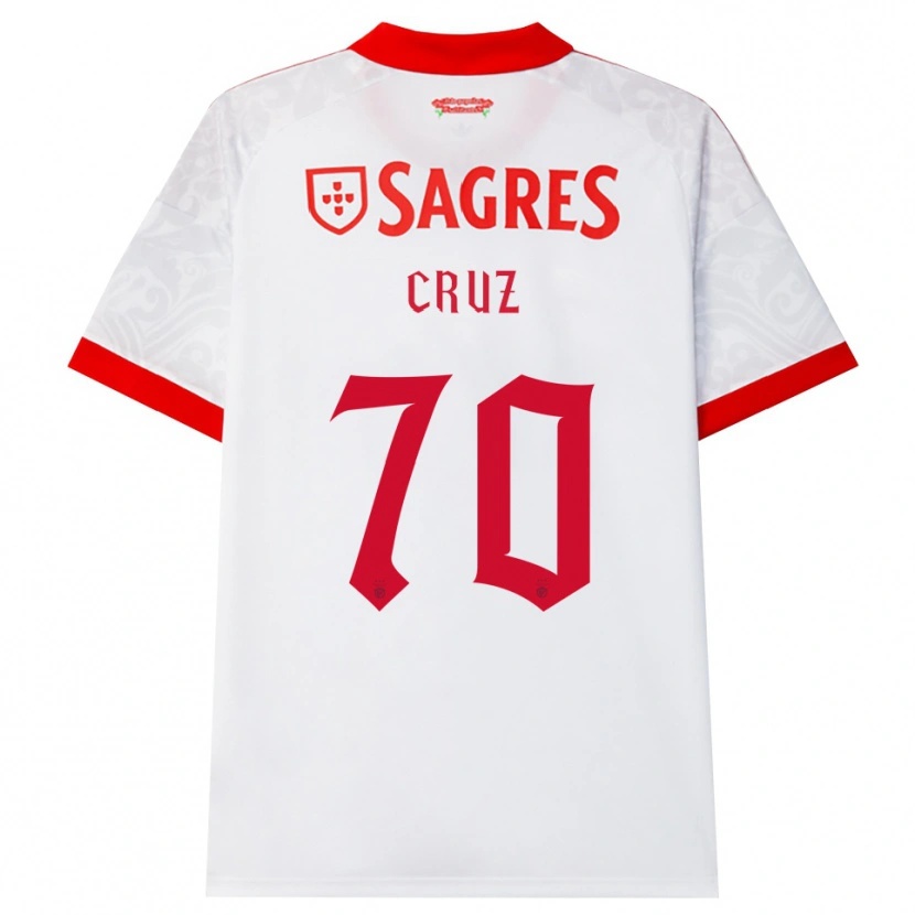 Danxen Herren Filipe Cruz #70 Weiß Rot Gelb Auswärtstrikot Trikot 2026/27 T-Shirt Österreich