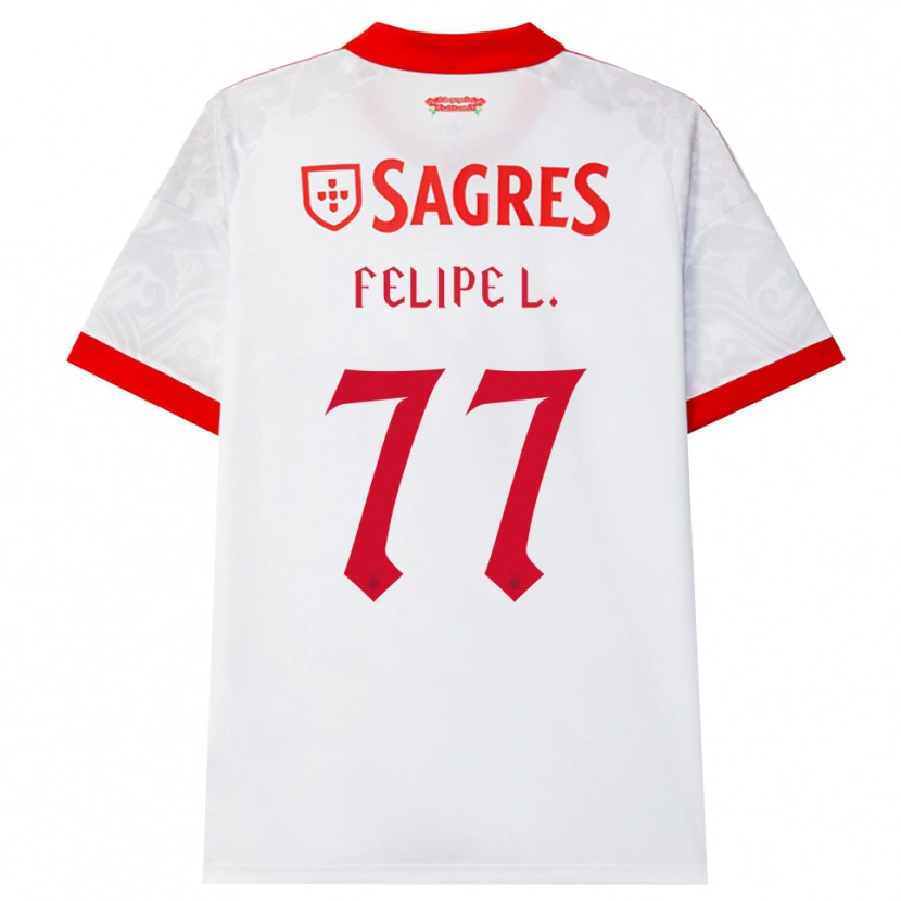 Danxen Herren Felipe Lima #77 Weiß Rot Gelb Auswärtstrikot Trikot 2026/27 T-Shirt Österreich