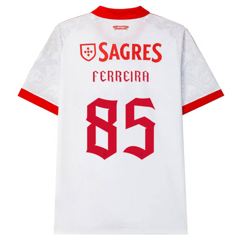 Danxen Herren Martim Ferreira #85 Weiß Rot Gelb Auswärtstrikot Trikot 2026/27 T-Shirt Österreich