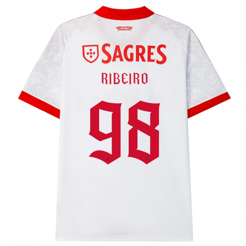 Danxen Herren Ricardo Ribeiro #98 Weiß Rot Gelb Auswärtstrikot Trikot 2026/27 T-Shirt Österreich