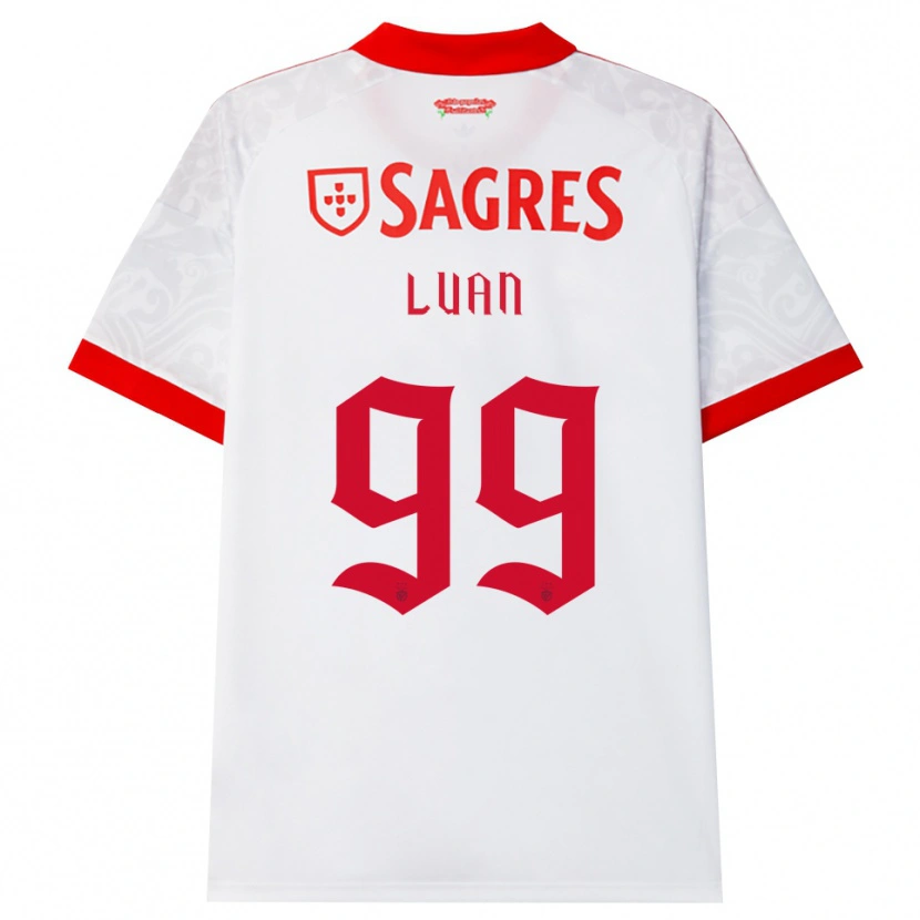 Danxen Herren Luan #99 Weiß Rot Gelb Auswärtstrikot Trikot 2026/27 T-Shirt Österreich
