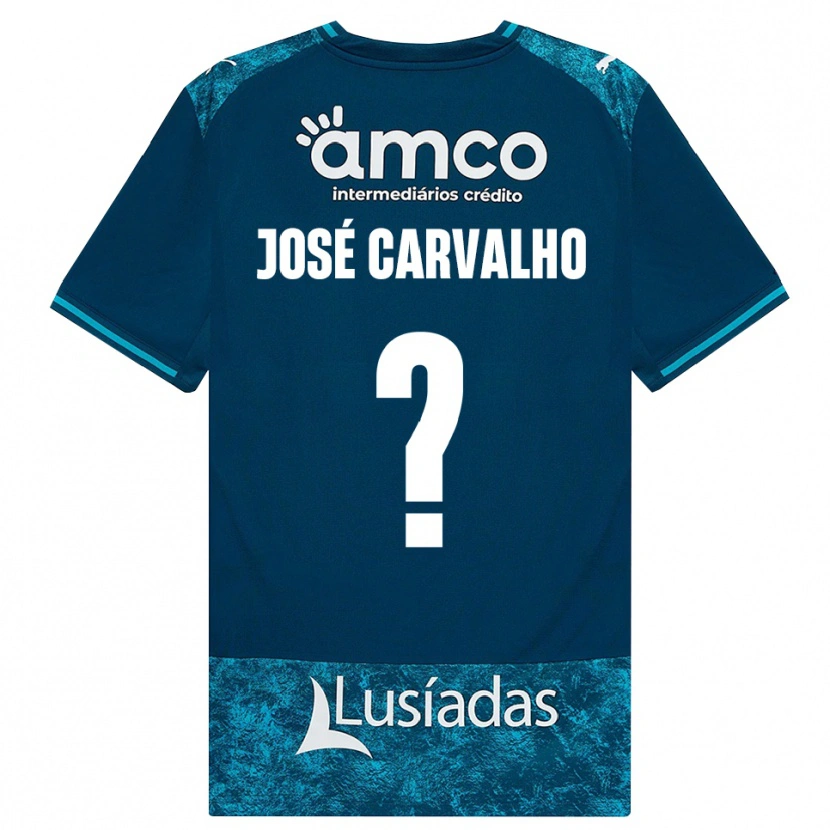 Danxen Herren José Carvalho #0 Dunkelschiefergrau Mitteltuerkis Auswärtstrikot Trikot 2026/27 T-Shirt Österreich