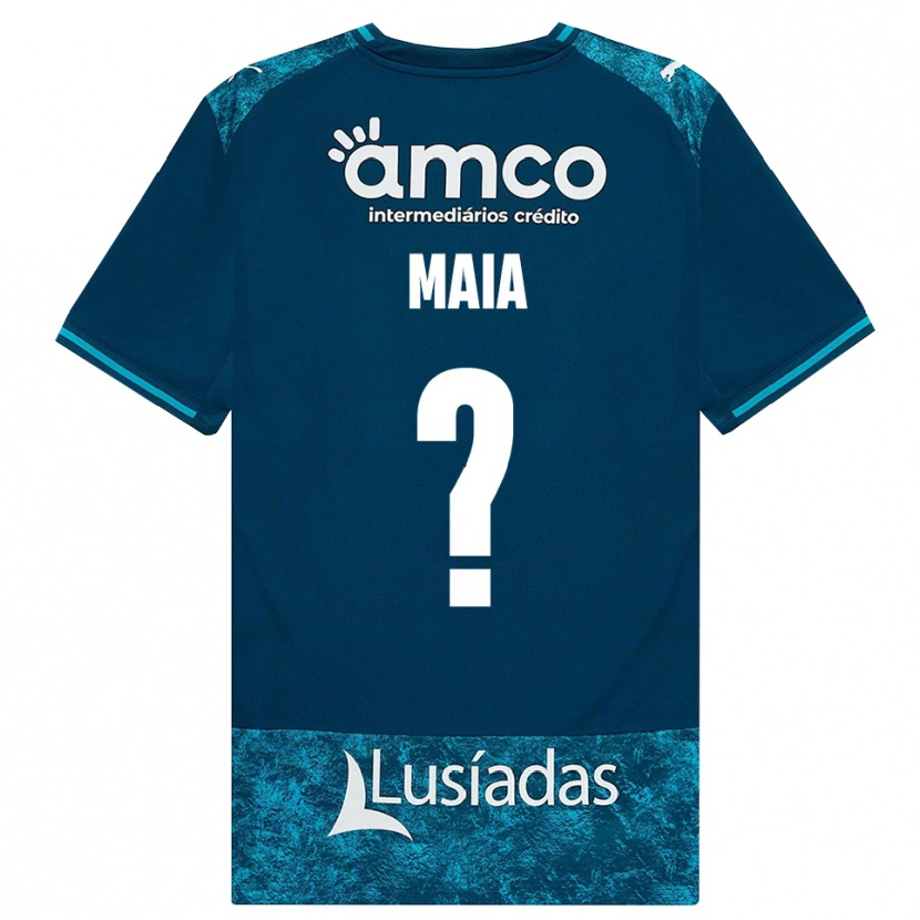 Danxen Herren João Maia #0 Dunkelschiefergrau Mitteltuerkis Auswärtstrikot Trikot 2026/27 T-Shirt Österreich