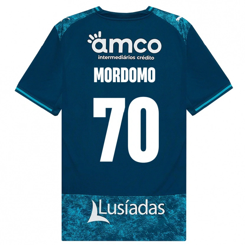Danxen Herren Mordomo #70 Dunkelschiefergrau Mitteltuerkis Auswärtstrikot Trikot 2026/27 T-Shirt Österreich