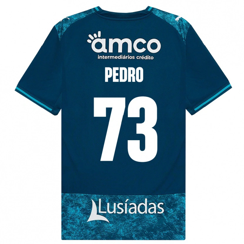 Danxen Herren Zé Pedro #73 Dunkelschiefergrau Mitteltuerkis Auswärtstrikot Trikot 2026/27 T-Shirt Österreich