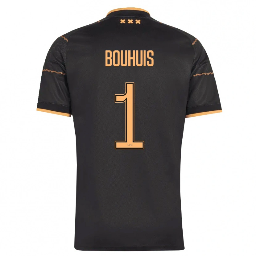 Danxen Herren Jens Bouhuis #1 Schwarz Orange Auswärtstrikot Trikot 2026/27 T-Shirt Österreich