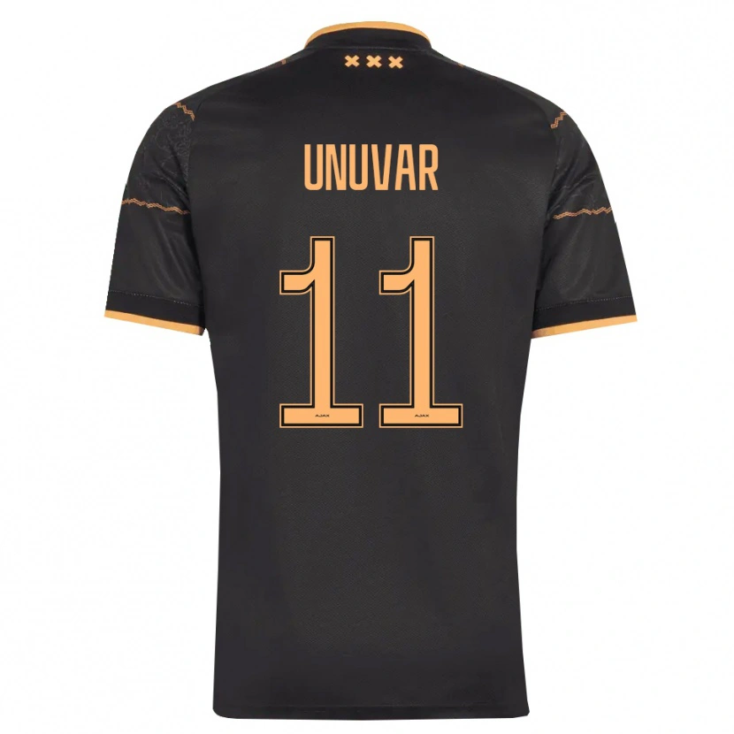 Danxen Herren Naci Unuvar #11 Schwarz Orange Auswärtstrikot Trikot 2026/27 T-Shirt Österreich