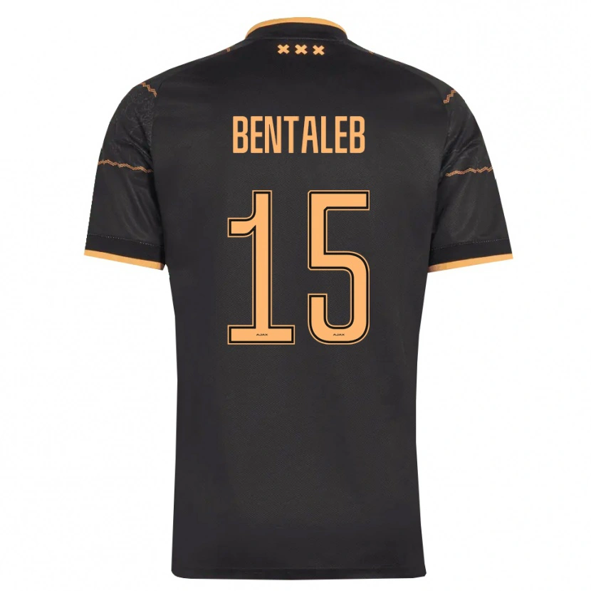 Danxen Herren Marouane Bentaleb #15 Schwarz Orange Auswärtstrikot Trikot 2026/27 T-Shirt Österreich