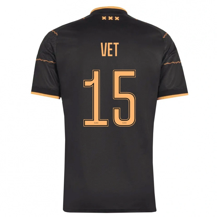 Danxen Herren Javier Vet #15 Schwarz Orange Auswärtstrikot Trikot 2026/27 T-Shirt Österreich