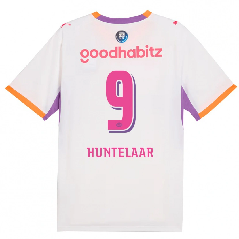 Danxen Herren Seb Huntelaar #9 Weiß Violett Orange Auswärtstrikot Trikot 2026/27 T-Shirt Österreich