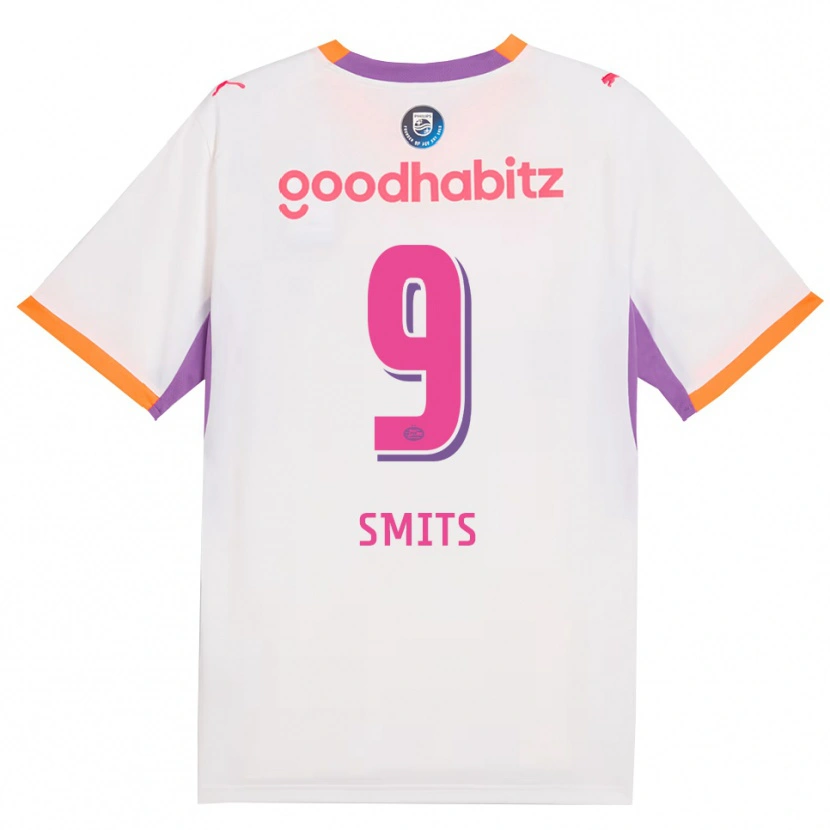 Danxen Herren Joelle Smits #9 Weiß Violett Orange Auswärtstrikot Trikot 2026/27 T-Shirt Österreich