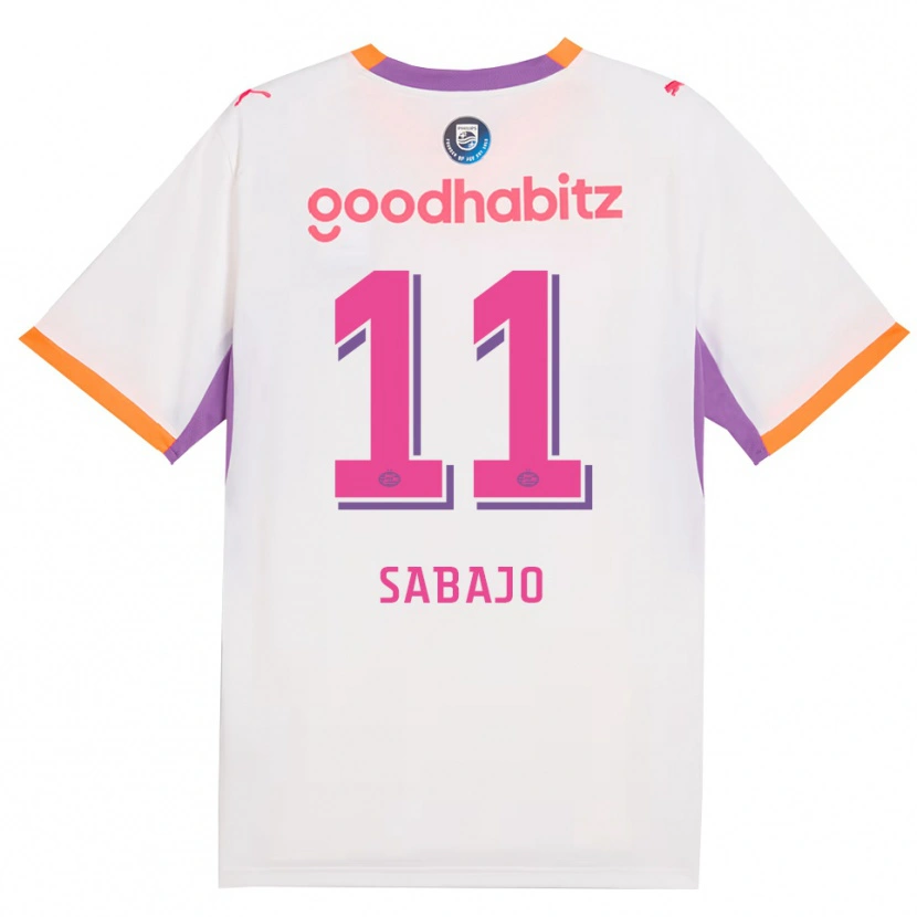 Danxen Herren Givenciyo Sabajo #11 Weiß Violett Orange Auswärtstrikot Trikot 2026/27 T-Shirt Österreich