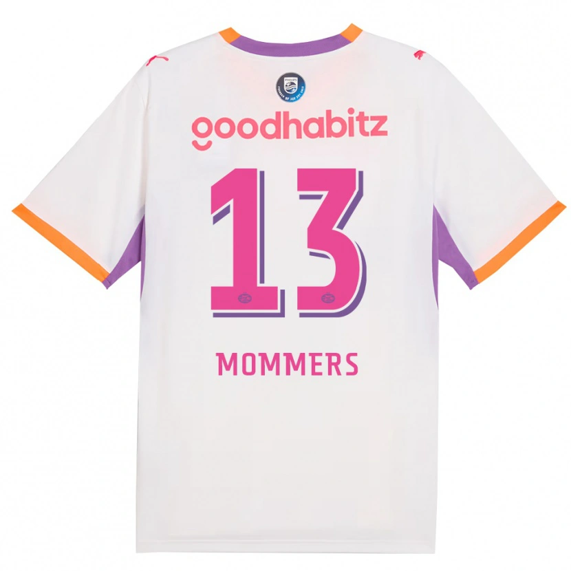 Danxen Herren Ryan Mommers #13 Weiß Violett Orange Auswärtstrikot Trikot 2026/27 T-Shirt Österreich