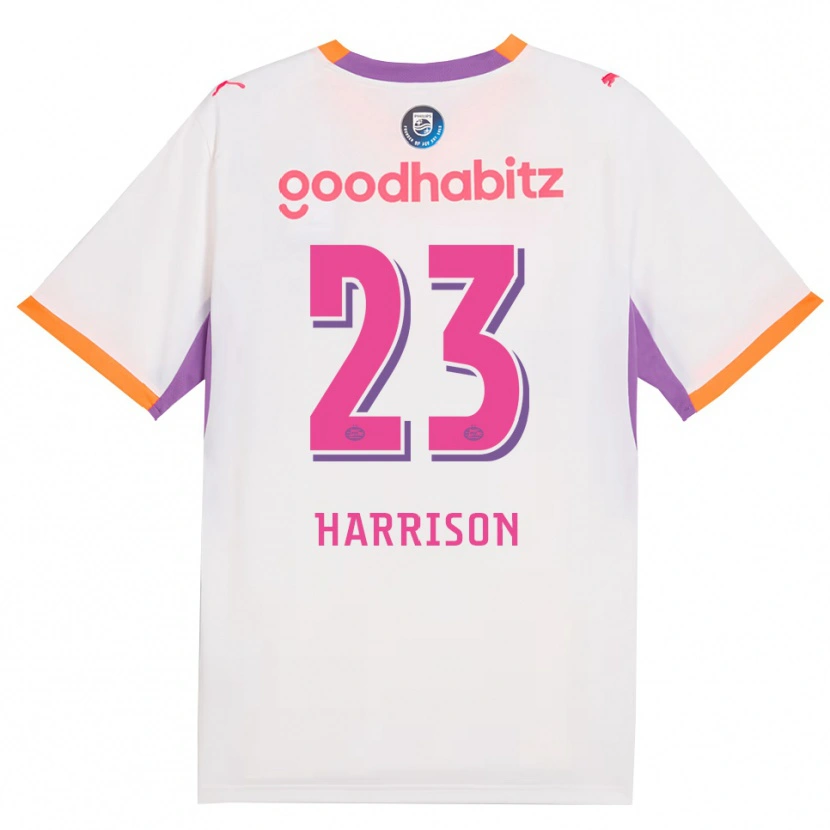 Danxen Herren Amy Harrison #23 Weiß Violett Orange Auswärtstrikot Trikot 2026/27 T-Shirt Österreich