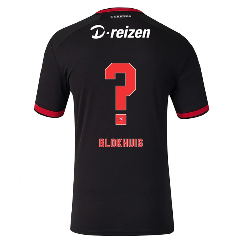 Danxen Herren Sil Blokhuis #0 Rot Weiß Schwarz Auswärtstrikot Trikot 2026/27 T-Shirt Österreich