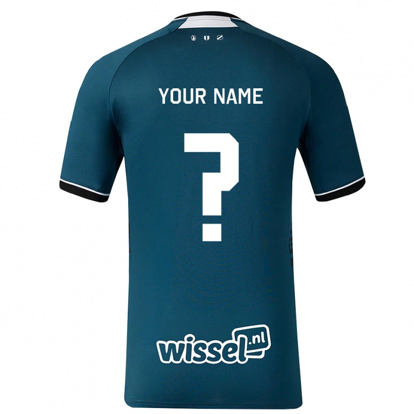 Danxen Herren Ihren Namen #0 Dunkelschiefergrau Weiß Auswärtstrikot Trikot 2026/27 T-Shirt Österreich