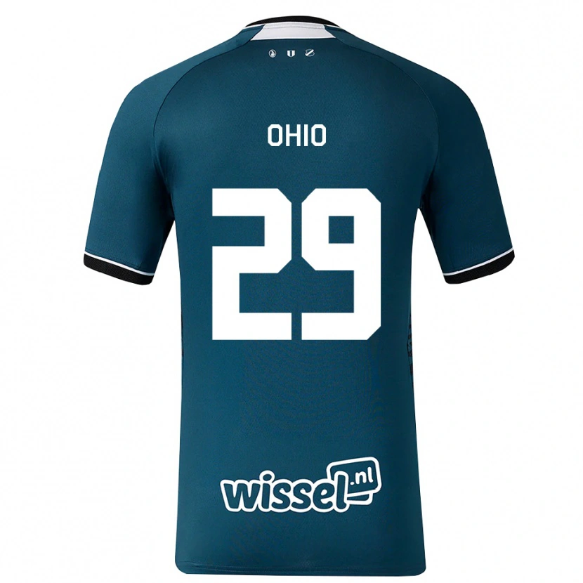 Danxen Herren Noah Ohio #29 Dunkelschiefergrau Weiß Auswärtstrikot Trikot 2026/27 T-Shirt Österreich
