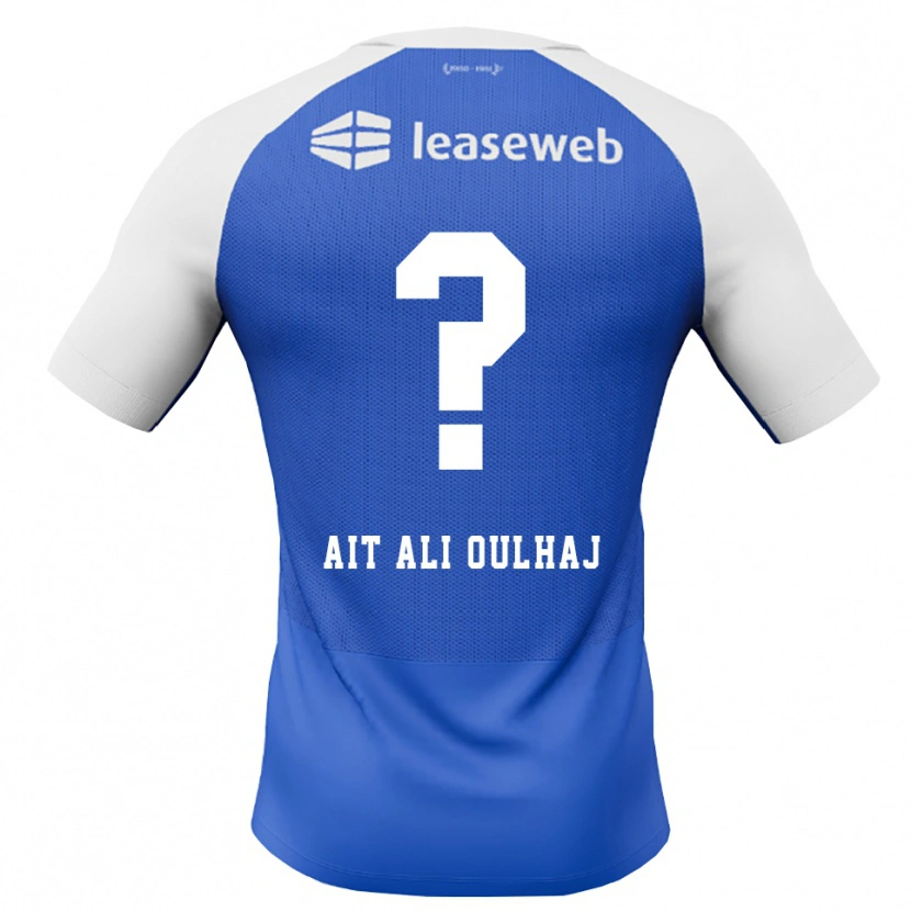 Danxen Herren Adam Ait Ali Oulhaj #0 Himmelblau Rot Weiß Auswärtstrikot Trikot 2026/27 T-Shirt Österreich