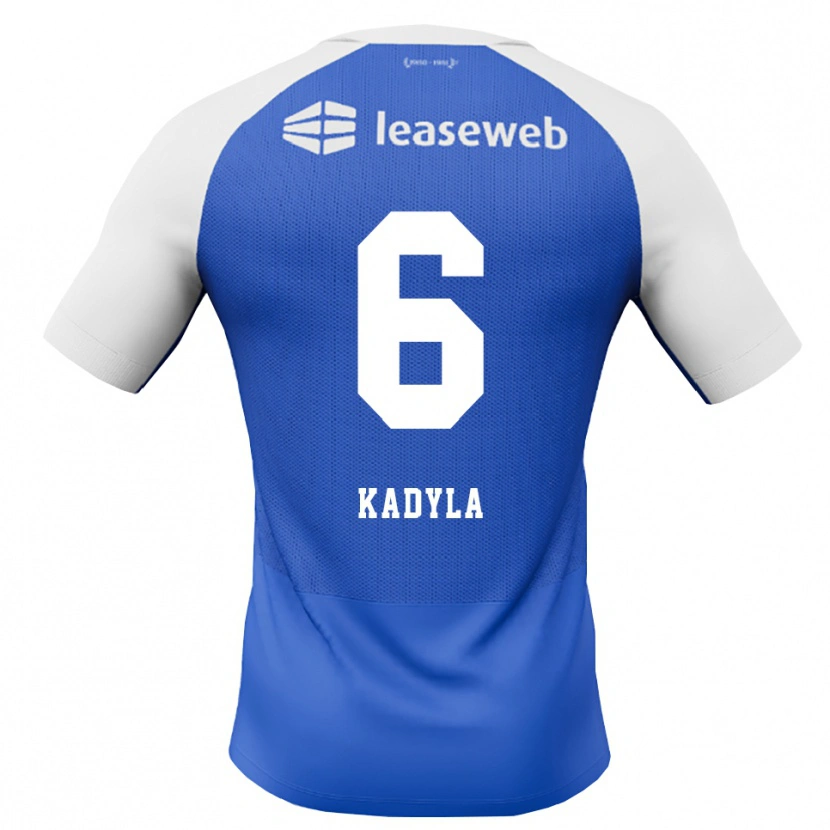Danxen Herren Milo Kadyla #6 Himmelblau Rot Weiß Auswärtstrikot Trikot 2026/27 T-Shirt Österreich