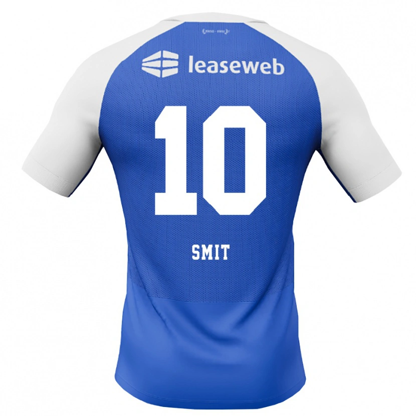 Danxen Herren Kees Smit #10 Himmelblau Rot Weiß Auswärtstrikot Trikot 2026/27 T-Shirt Österreich