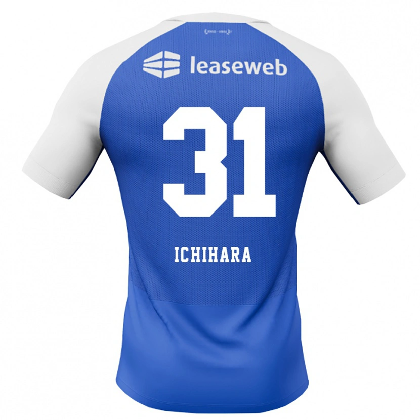 Danxen Herren Rion Ichihara #31 Himmelblau Rot Weiß Auswärtstrikot Trikot 2026/27 T-Shirt Österreich
