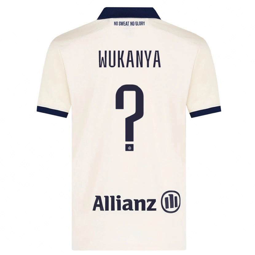 Danxen Herren Stéphane Wukanya #0 Beige Schwarz Auswärtstrikot Trikot 2026/27 T-Shirt Österreich
