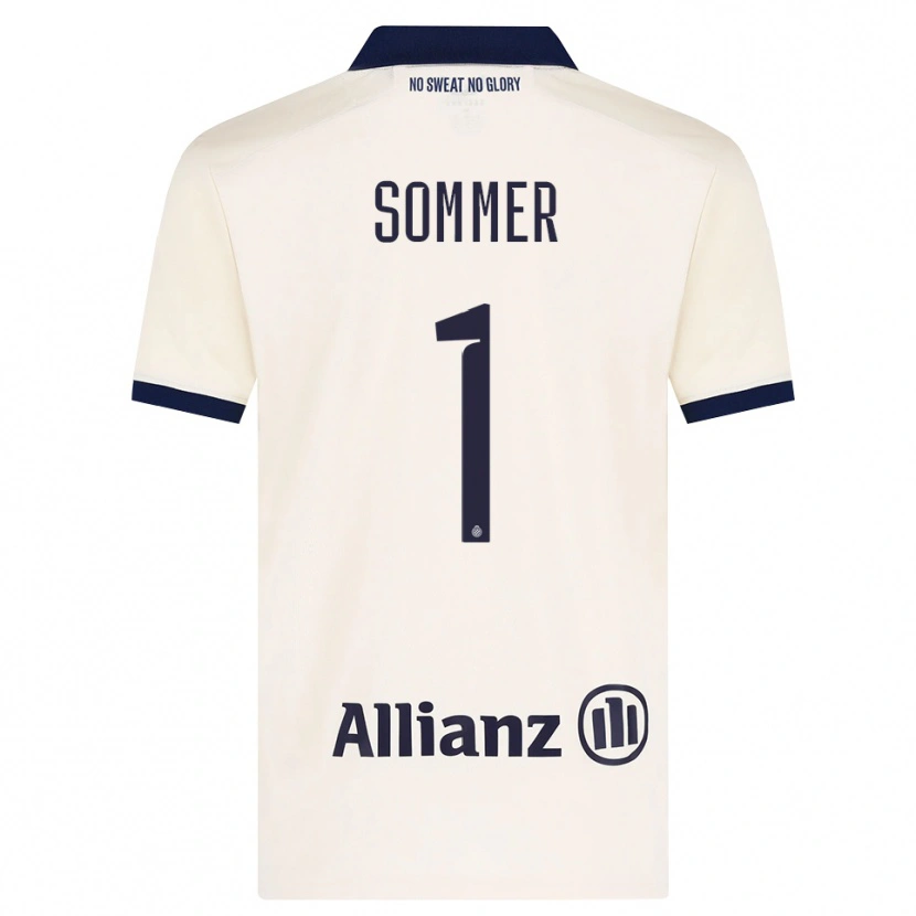 Danxen Herren Yann Sommer #1 Beige Schwarz Auswärtstrikot Trikot 2026/27 T-Shirt Österreich