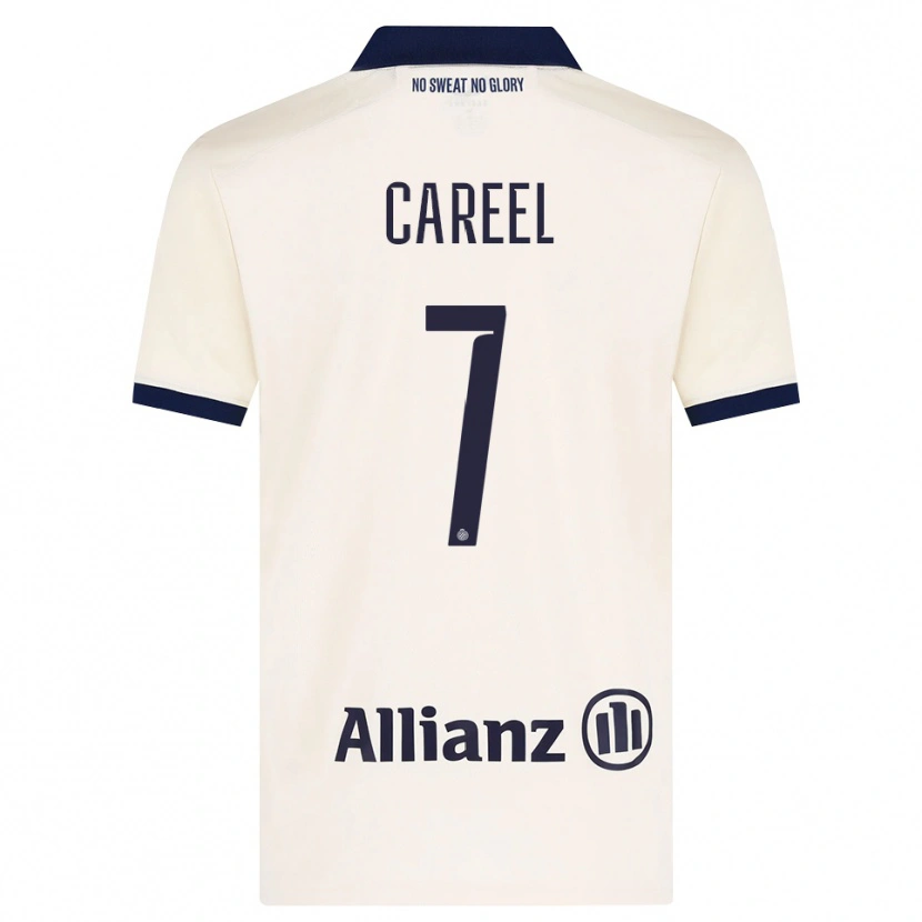 Danxen Herren Oona Careel #7 Beige Schwarz Auswärtstrikot Trikot 2026/27 T-Shirt Österreich