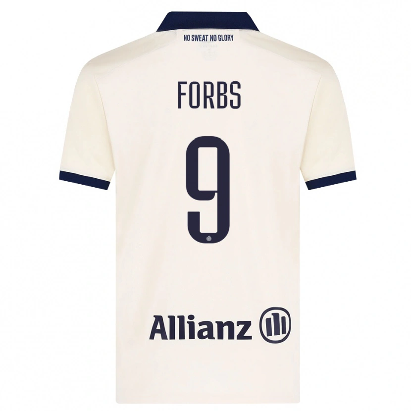 Danxen Herren Carlos Forbs #9 Beige Schwarz Auswärtstrikot Trikot 2026/27 T-Shirt Österreich