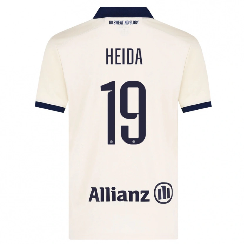 Danxen Herren Jade Heida #19 Beige Schwarz Auswärtstrikot Trikot 2026/27 T-Shirt Österreich