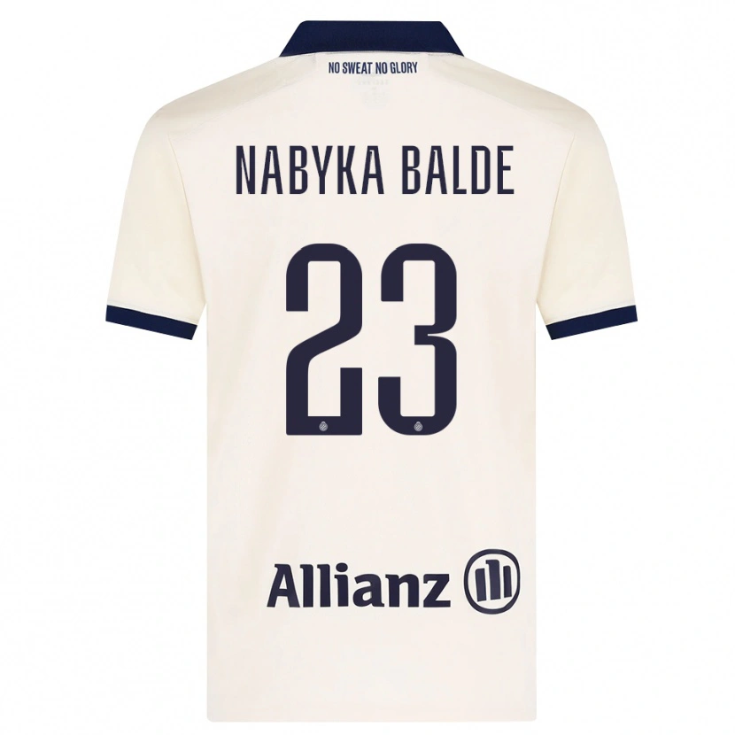 Danxen Herren Mamadou Balde #23 Beige Schwarz Auswärtstrikot Trikot 2026/27 T-Shirt Österreich