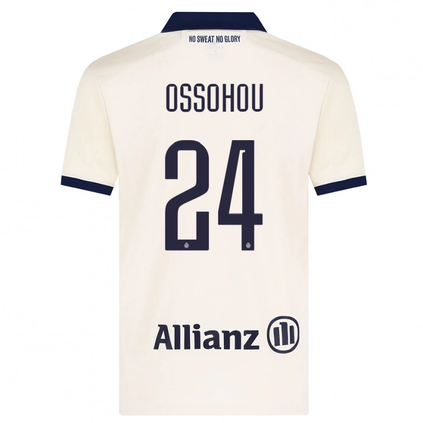 Danxen Herren Clever Ossohou #24 Beige Schwarz Auswärtstrikot Trikot 2026/27 T-Shirt Österreich