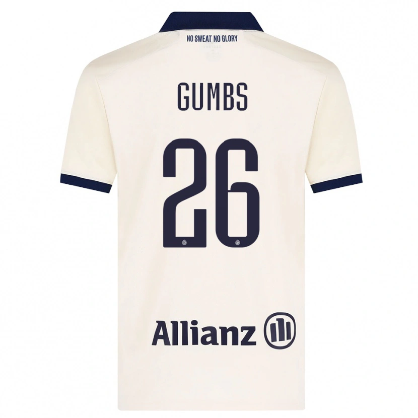 Danxen Herren Aisse Gumbs #26 Beige Schwarz Auswärtstrikot Trikot 2026/27 T-Shirt Österreich