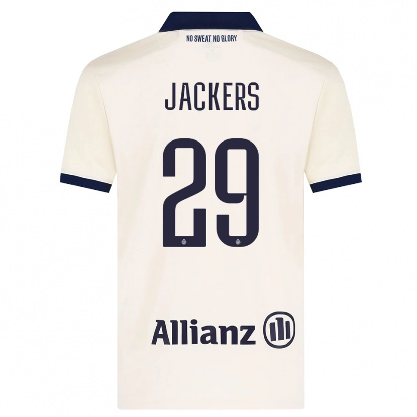 Danxen Herren Nordin Jackers #29 Beige Schwarz Auswärtstrikot Trikot 2026/27 T-Shirt Österreich