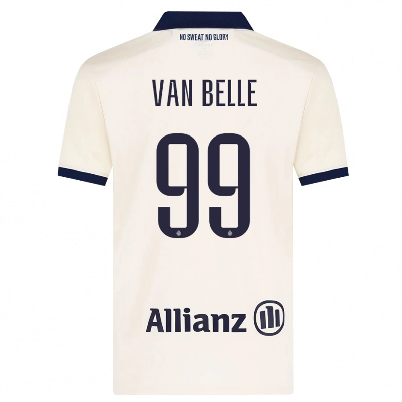Danxen Herren Lyndsey Van Belle #99 Beige Schwarz Auswärtstrikot Trikot 2026/27 T-Shirt Österreich