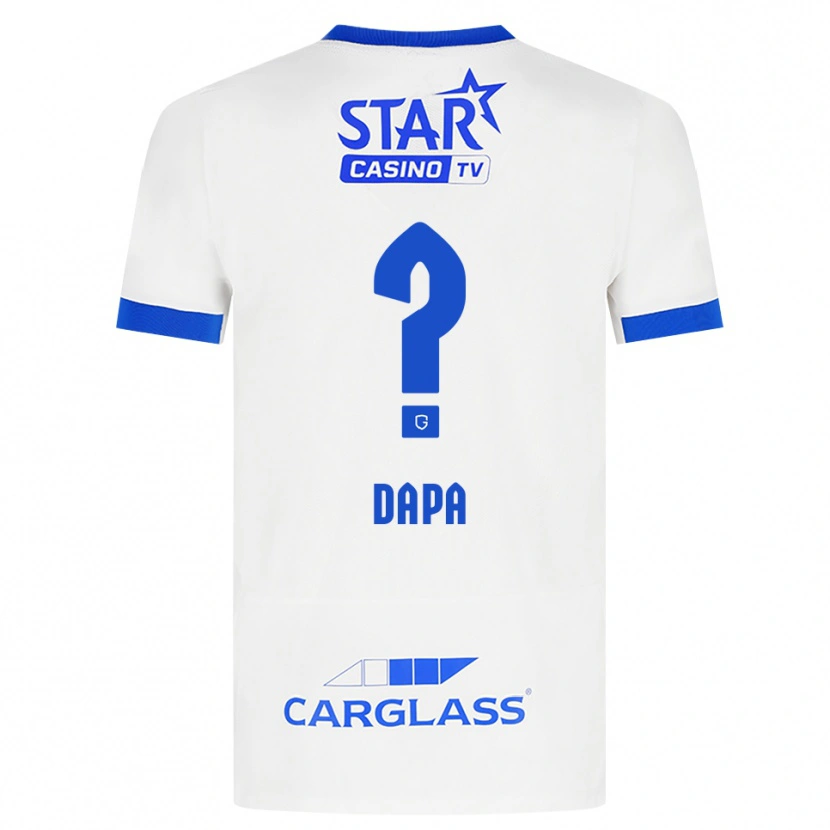 Danxen Herren Melvyn Dapa #0 Weiß Blau Auswärtstrikot Trikot 2026/27 T-Shirt Österreich