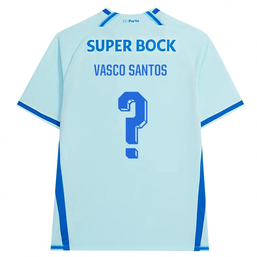 Danxen Herren Vasco Santos #0 Hellcyan Blau Ausweichtrikot Trikot 2026/27 T-Shirt Österreich